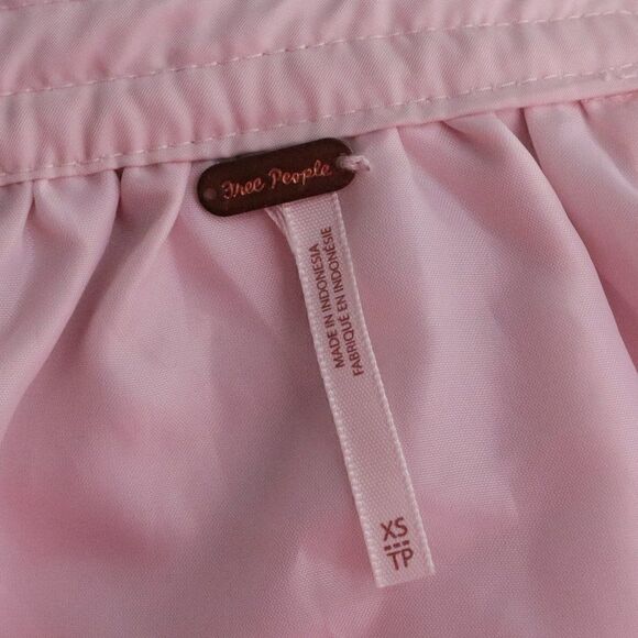 Free People | Midnight Satin Blush Bomber Jacket - Picture 6 of 7